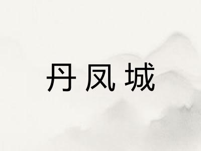 丹凤城