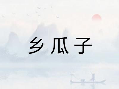 乡瓜子