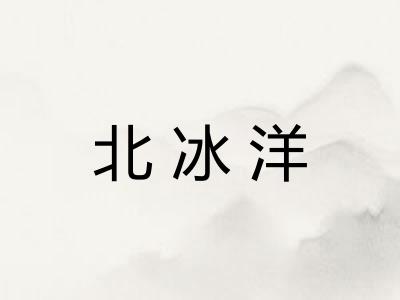 北冰洋