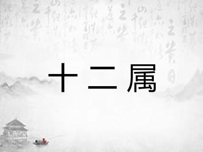 十二属