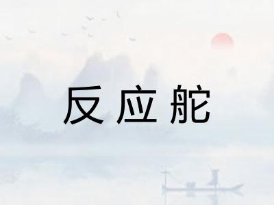 反应舵