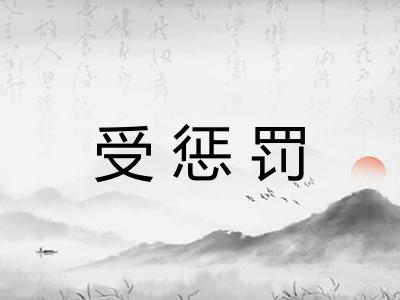 受惩罚