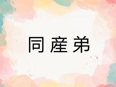 同産弟