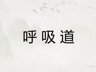 呼吸道