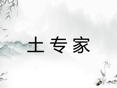 土专家