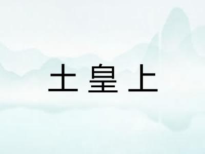 土皇上