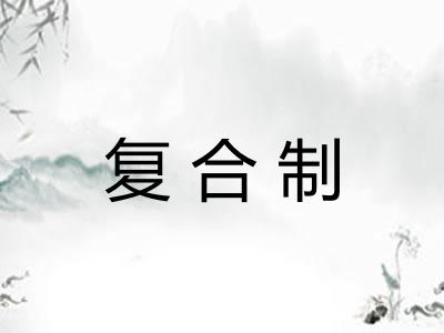 复合制