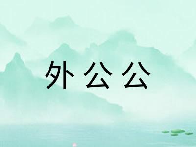 外公公