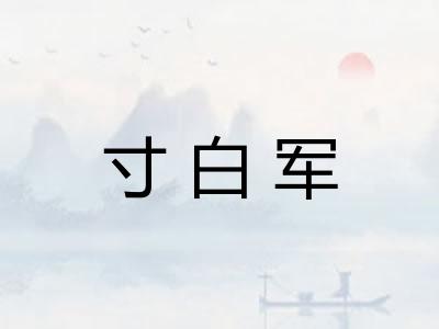 寸白军