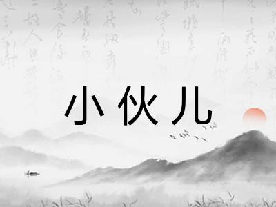 小伙儿