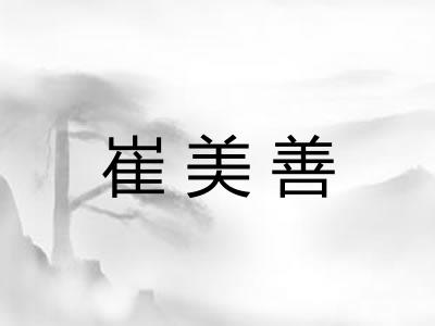 崔美善