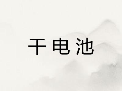 干电池
