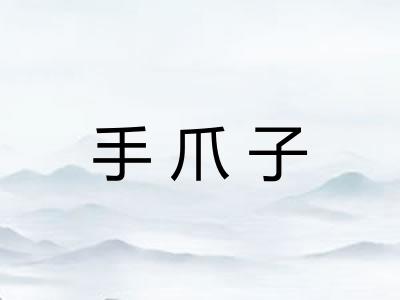 手爪子