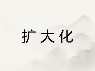 扩大化
