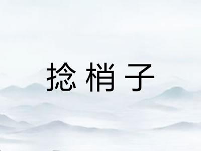 捻梢子