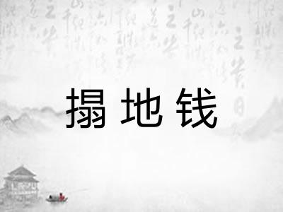 搨地钱