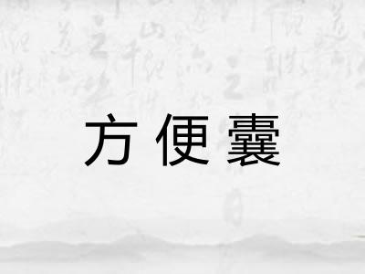 方便囊