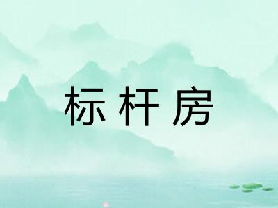 标杆房