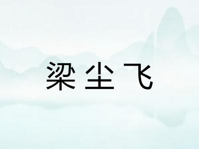 梁尘飞