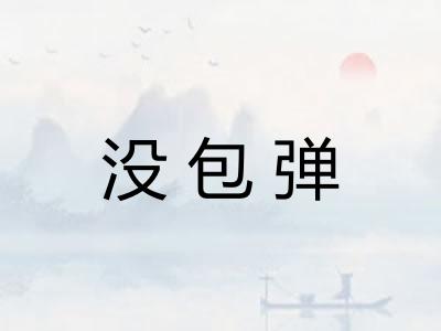 没包弹