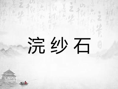 浣纱石
