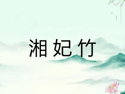 湘妃竹