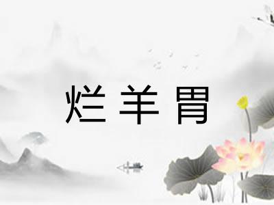 烂羊胃