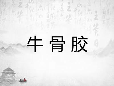 牛骨胶