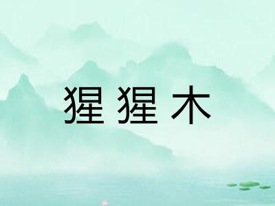 猩猩木