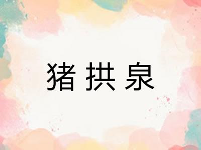 猪拱泉