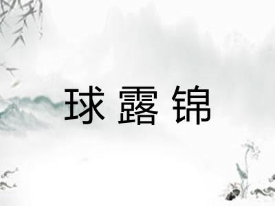 球露锦
