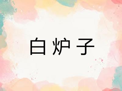 白炉子