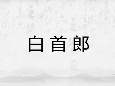白首郎