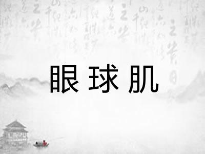 眼球肌