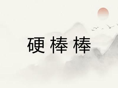 硬棒棒