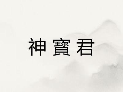 神寳君
