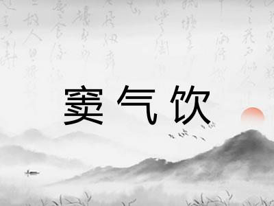 窦气饮