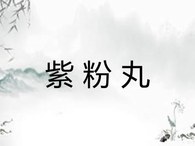 紫粉丸