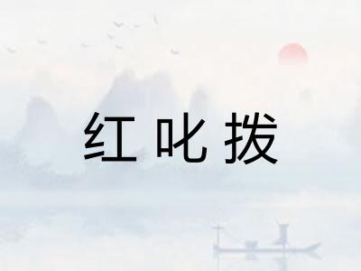 红叱拨