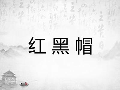 红黑帽