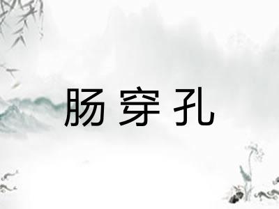 肠穿孔