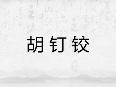 胡钉铰
