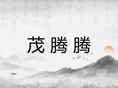 茂腾腾