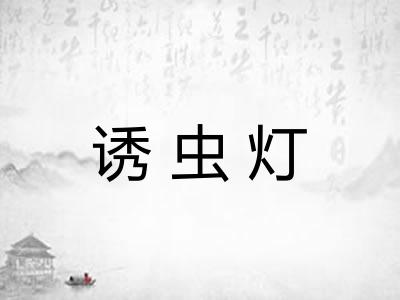 诱虫灯
