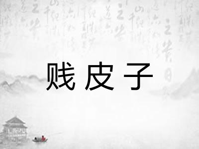 贱皮子