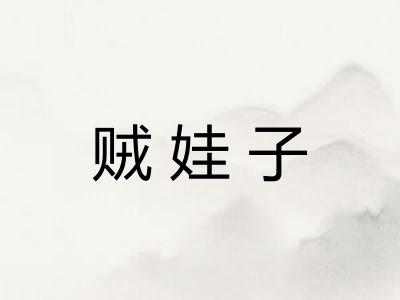 贼娃子