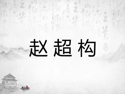 赵超构
