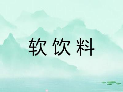 软饮料