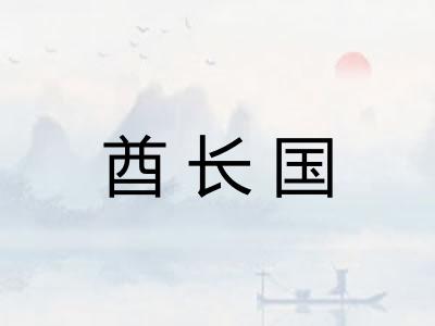 酋长国