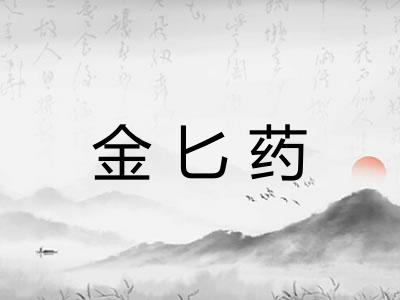 金匕药